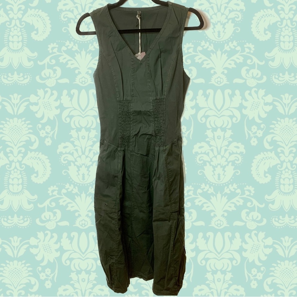 XCVI  dark green dress size XS